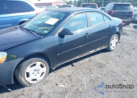 2007 Pontiac G6 Value Leader z USA, uszkodzony, nr VIN 1G2ZF58B774137727